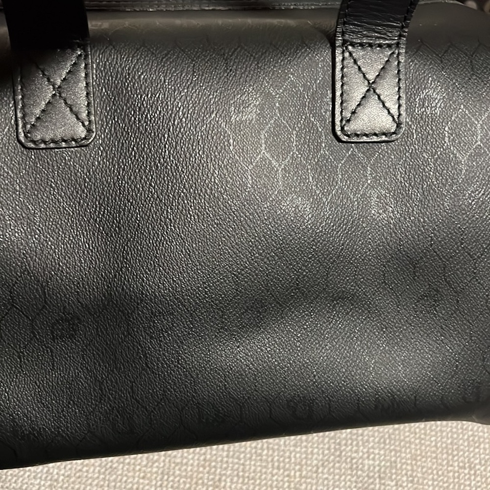 Authentic Dior Vintage Honeycomb Boston Bag Black - Picture 11 of 14
